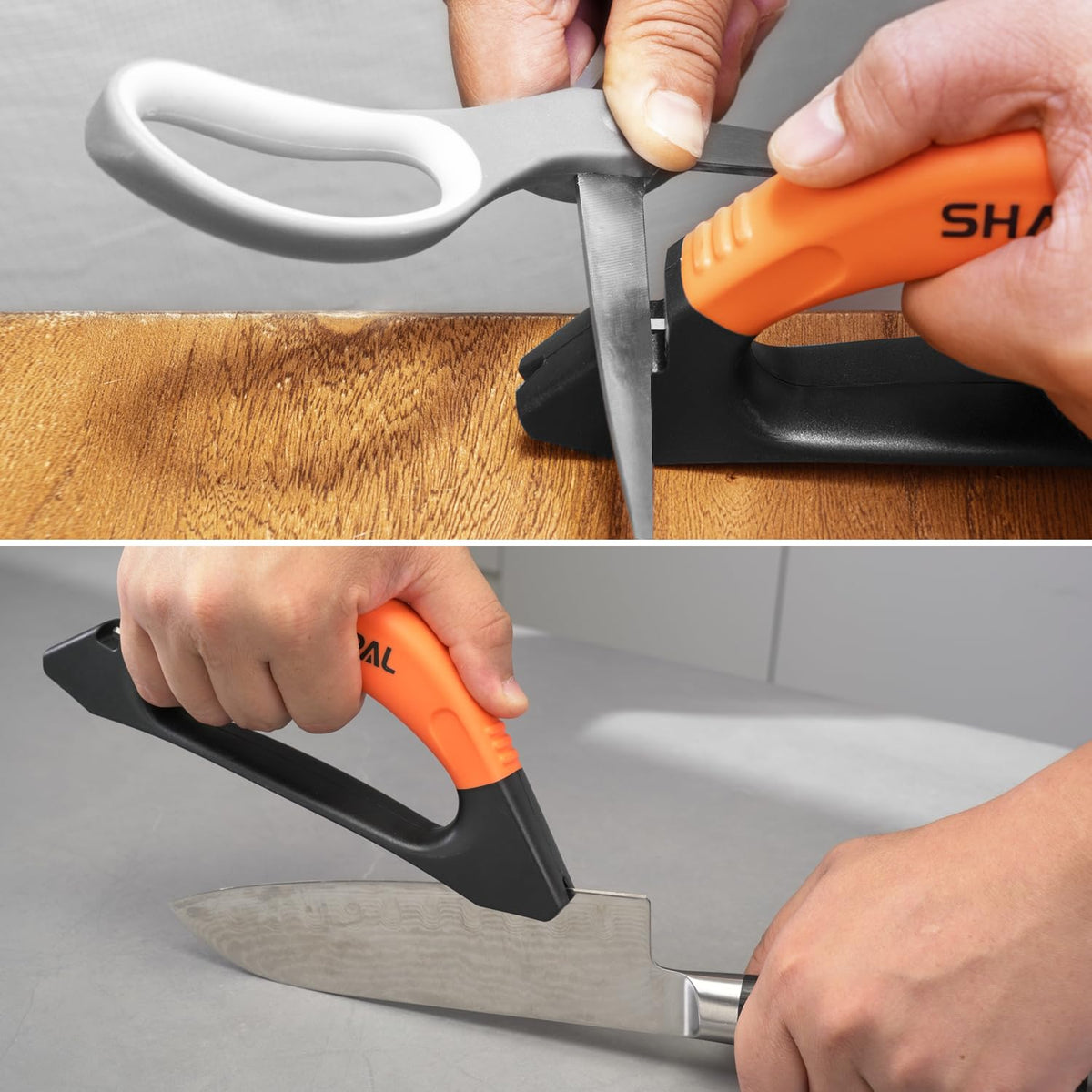 SHARPAL 112N machete sharpening ready for camp tasks and clean cuts.