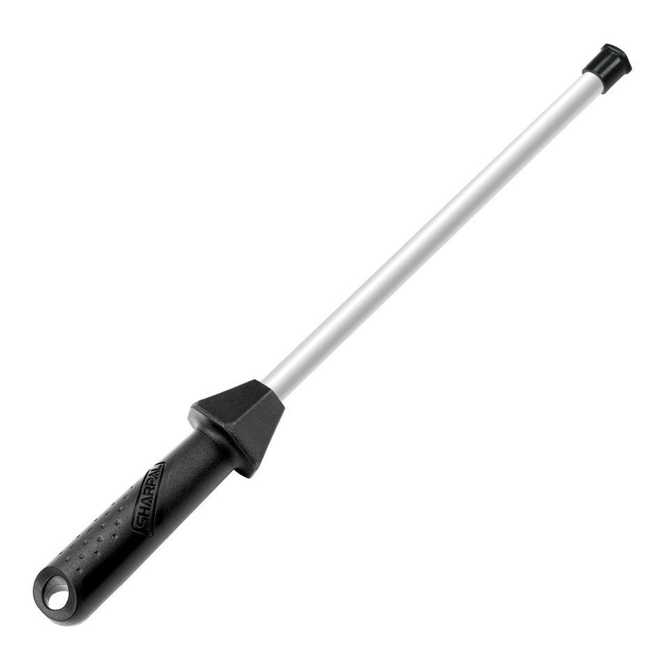 SHARPAL 118H ceramic honing rod with built-in 20° guide for precise sharpening