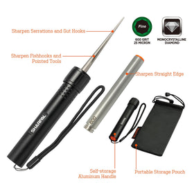 SHARPAL 178N tapered diamond rod for serrations and gut hooks