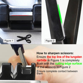 SHARPAL 191H sharpen-scissors blade demonstrates specialized tungsten carbide performance.