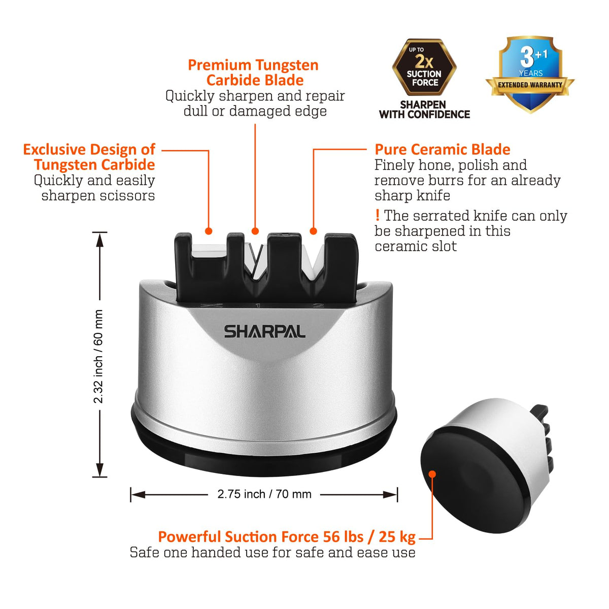 SHARPAL 191H tungsten carbide edge-setting focuses on rapid edge restoration.