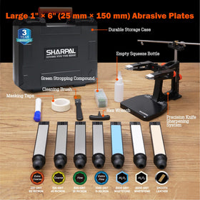 SHARPAL 202H diamond abrasive plates deliver rapid edge shaping
