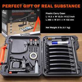 SHARPAL 202H portable case keeps the kit organized and protected