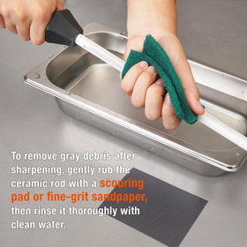 Sharpeak anti-breaking cap protects surfaces during use.