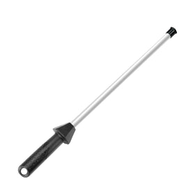 Sharpeak total ceramic rod with built-in 20° guides for precise sharpening.