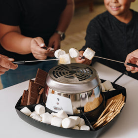 Sharper Image all-in-one roasting kit components laid out.
