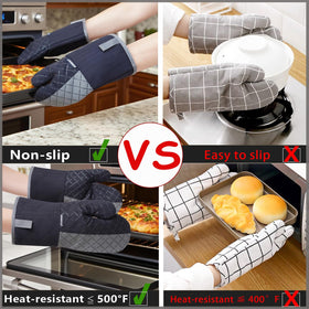 ShawnToo non-slip silicone surface improves grip on hot cookware