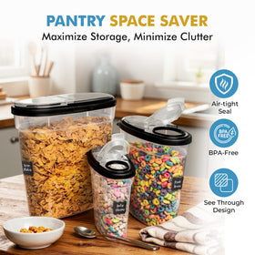 Shazo kitchen storage set supports organized daily meal prep.