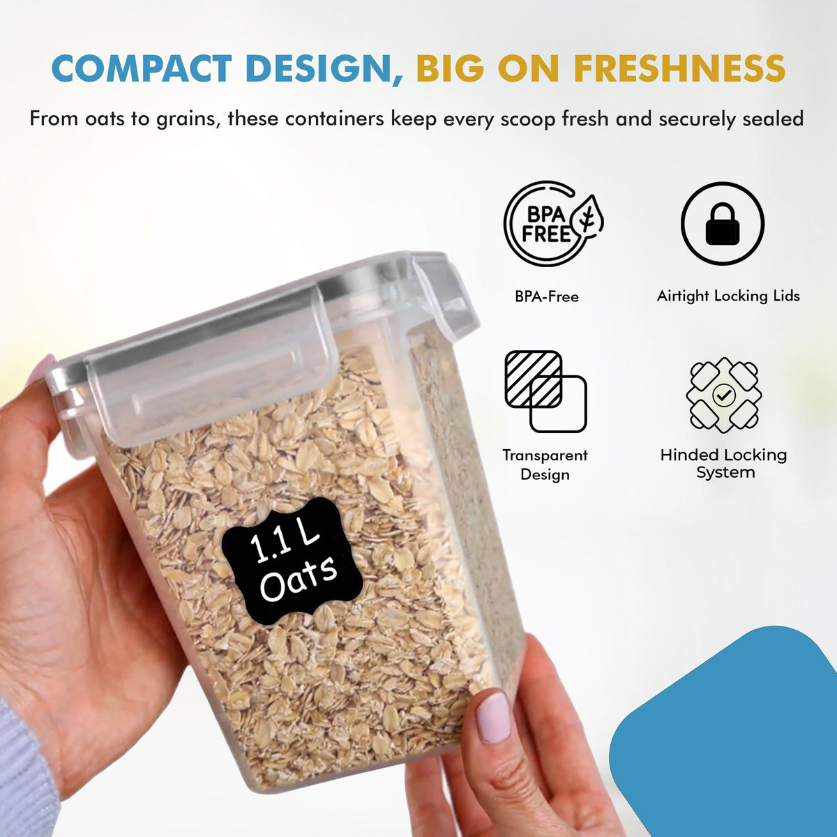 Shazo stackable pantry design optimizes cabinet space.