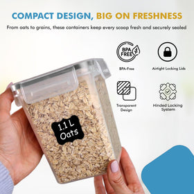 Shazo stackable pantry design optimizes cabinet space.