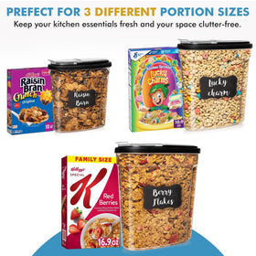 Shazo stackable design helps maximize cabinet space.