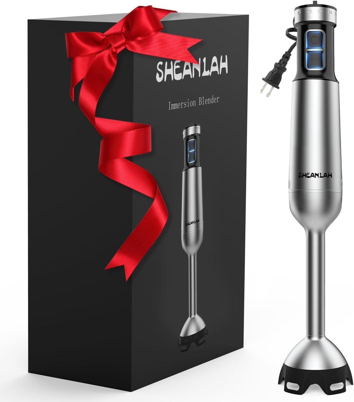 SHEANLAH immersion blender with 1000W motor for powerful blending