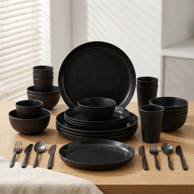 SHECIPIN dishwasher-safe dinnerware cleans up fast after meals
