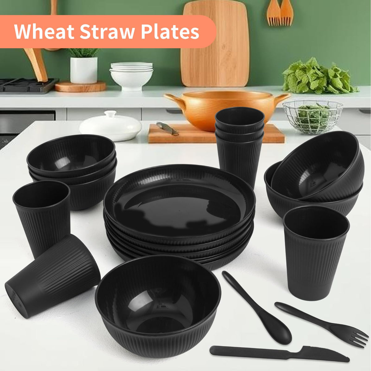 SHECIPIN outdoor dining dishes ideal for camping and picnics