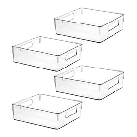 ShelfShaper clear storage bin for kitchen and pantry keeps items visible and easy to reach.