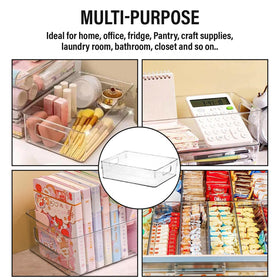 ShelfShaper pantry bin clear for easy pantry organization and ingredient access