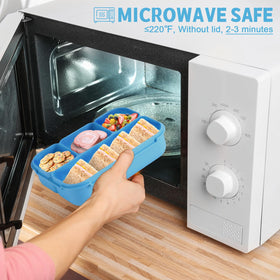 Shell and Turtle container is microwave safe and dishwasher friendly.