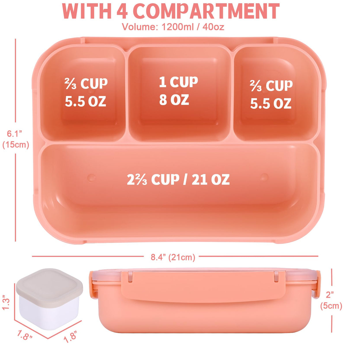 Shell and Turtle Bento Box includes spoon and fork for convenient meals