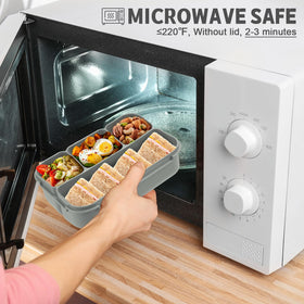 Shell and Turtle microwave-safe container for quick reheats.