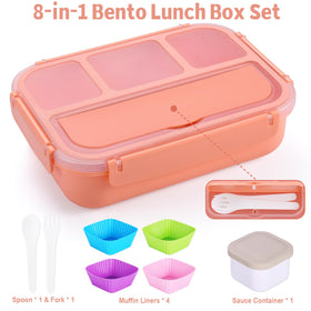 Includes sauce jar for dressings and dips