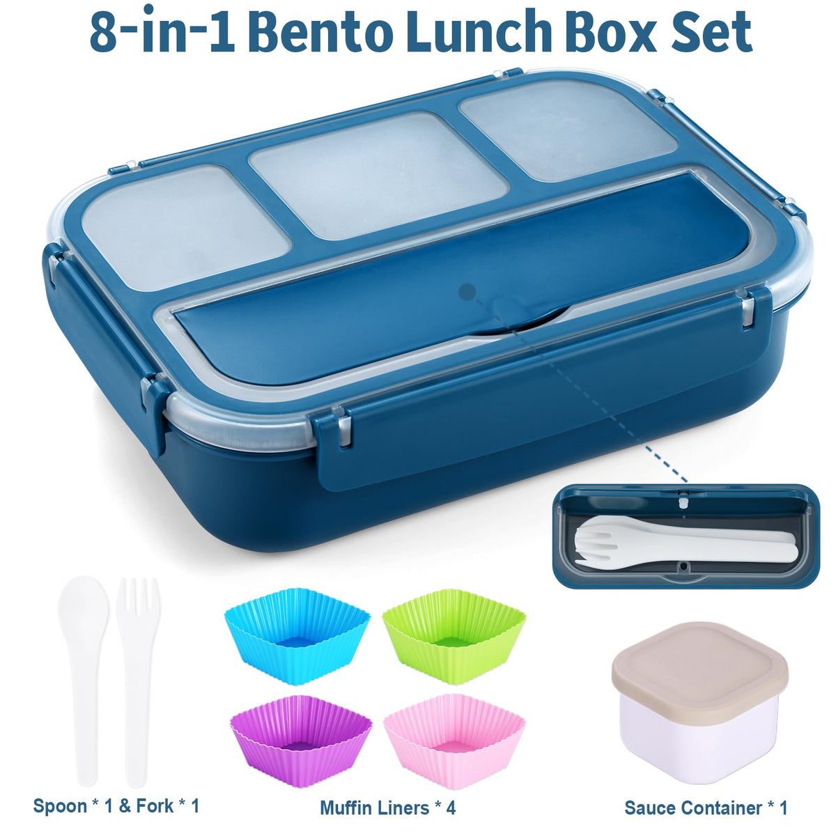 Shell and Turtle muffin liners inside add color and versatility to snack packing.