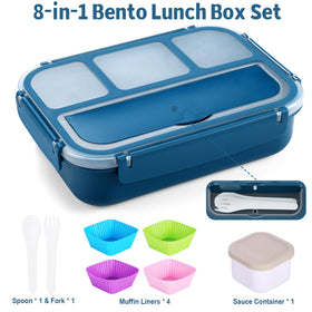 Shell and Turtle muffin liners inside add color and versatility to snack packing.
