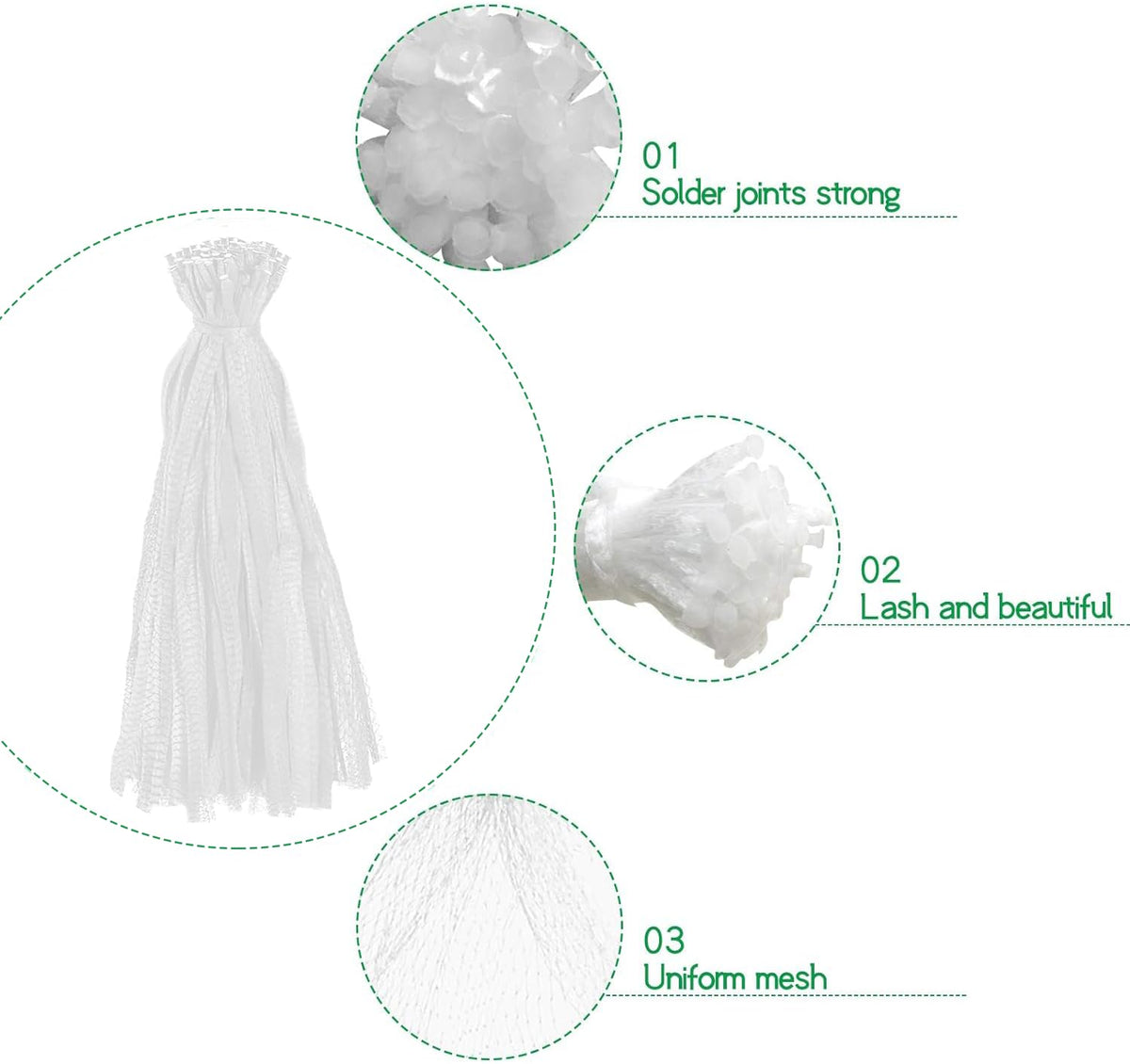 Shellvcase fruit storage mesh bag keeps fridge produce organized