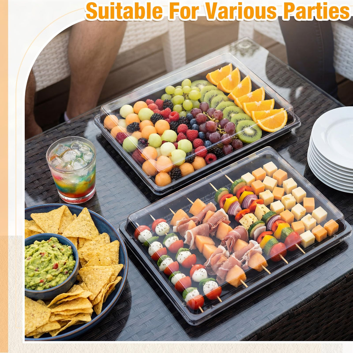 Shellwei ideal for parties and catering, ready for transport and display.