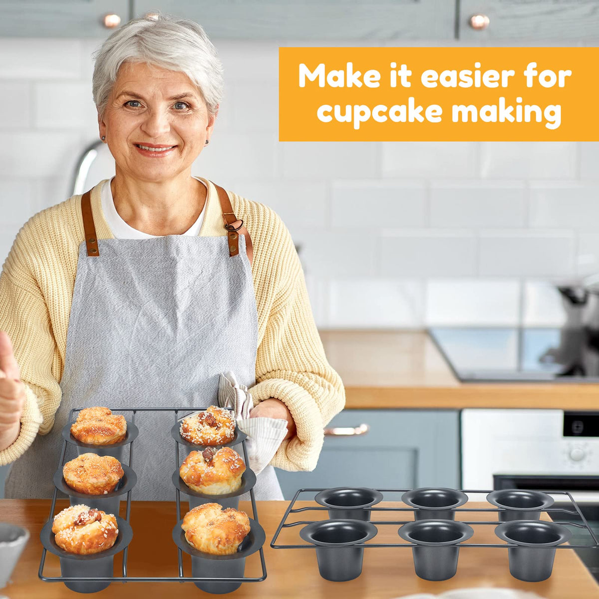 Shellwei carbon steel bakeware with nonstick coating for longevity.