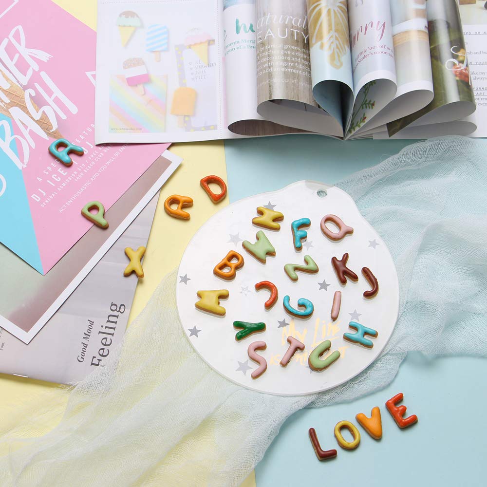 ShengHai SurgeHai letters cutters demonstrated on a cake for personal messages