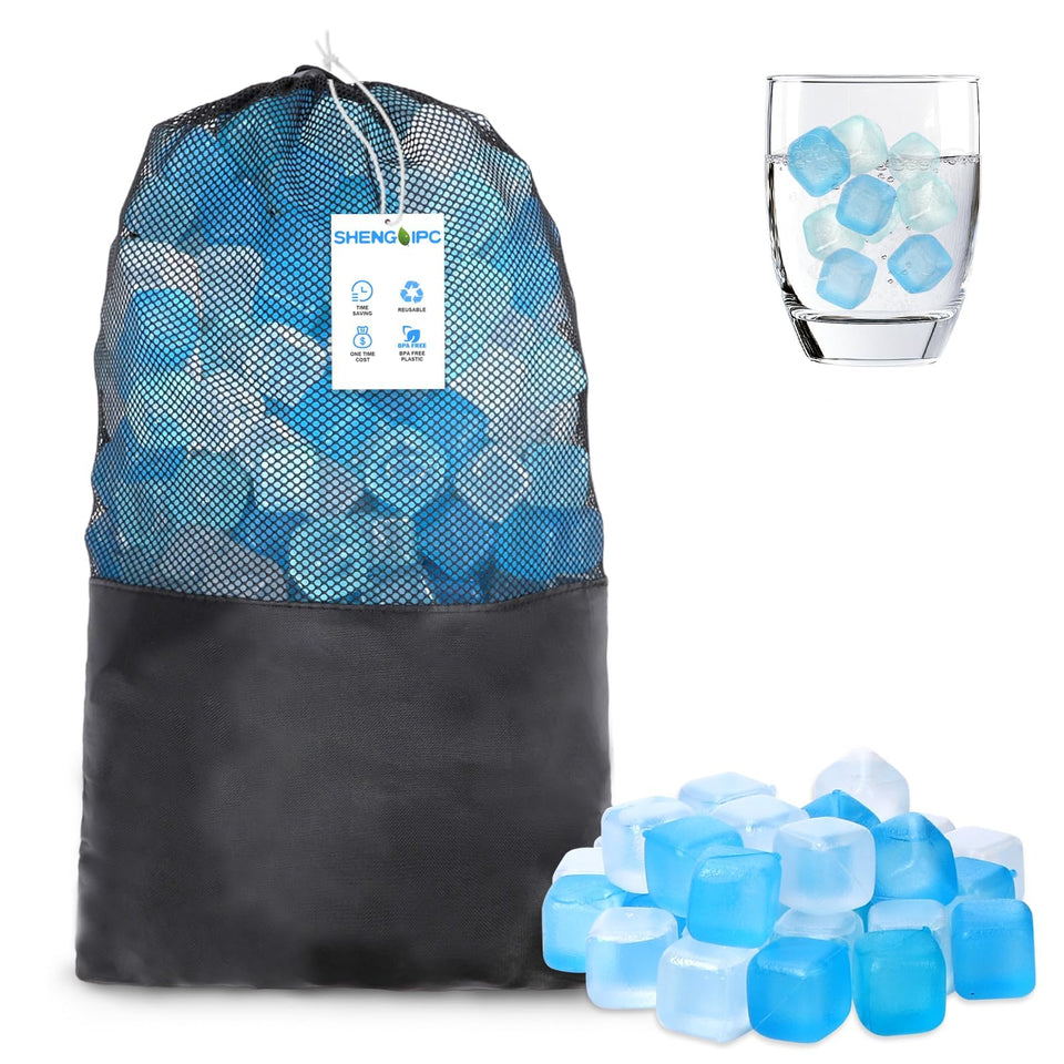 SHENGQIPC 360-pack reusable ice cubes for drinks keep beverages cold without dilution