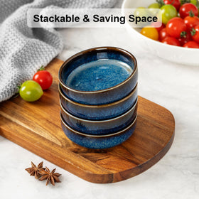 SHIDACHENG dipping bowls on a charcuterie board for small condiments.