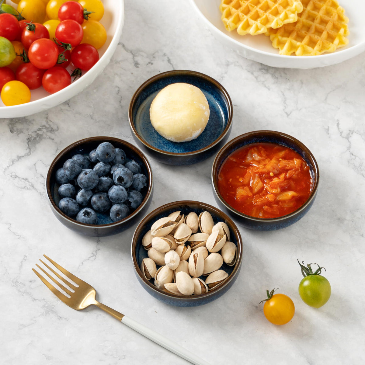 SHIDACHENG dipping bowls gift-ready packaging, ideal for hosts.
