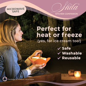 SHILA sponge-polyester material offers durability and heat resistance.