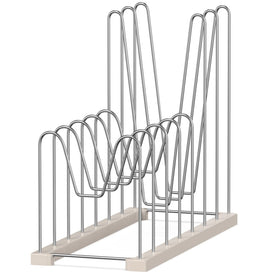 SHILFID bag drying rack assembled on counter for quick air-drying