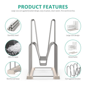 SHILFID bag drying rack keeps bag openings open for airflow