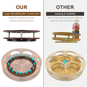 SHILFID bamboo-and-stainless-steel design blends with any decor