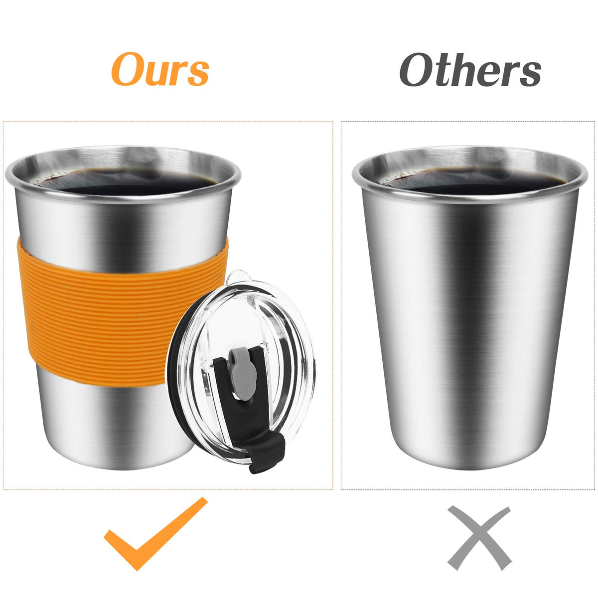 ShineMe stainless steel straw included for versatile sipping.