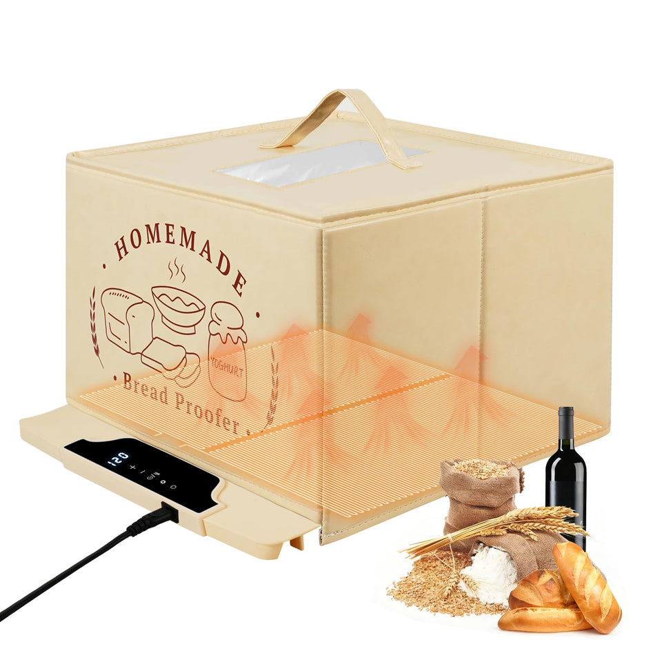 SHINEBBYS bread-proofing box with temperature control for even dough proofing