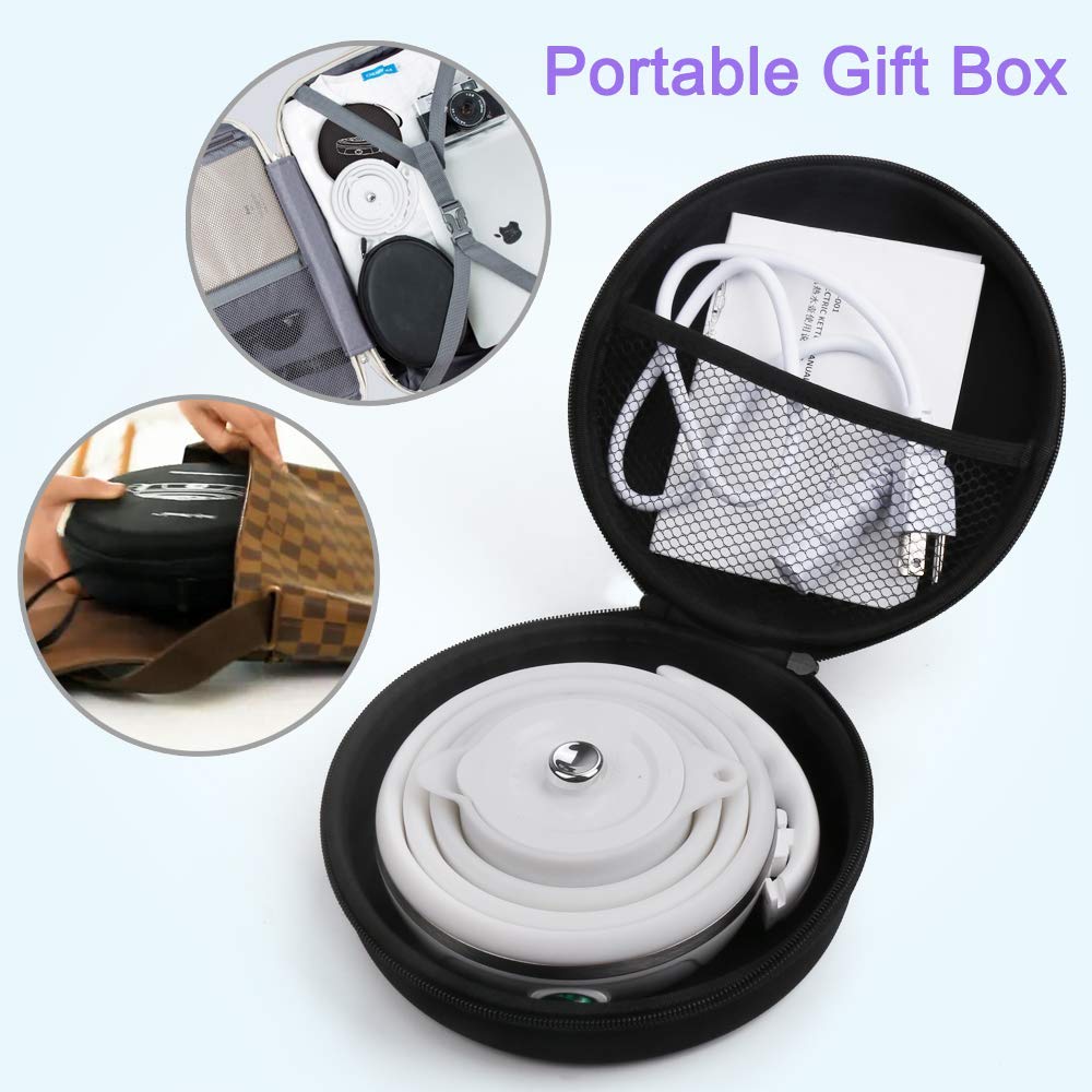 ShineMe boil-dry protection automatically shuts off for safe heating.