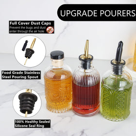 Shining Craft full cover dust cap protects syrups from dust and debris