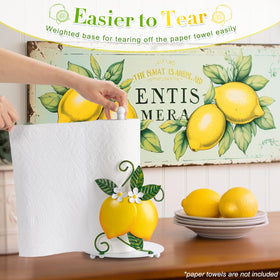 Shinlar Lemon Flowers detail showcases greenery and blossoms for farmhouse charm.