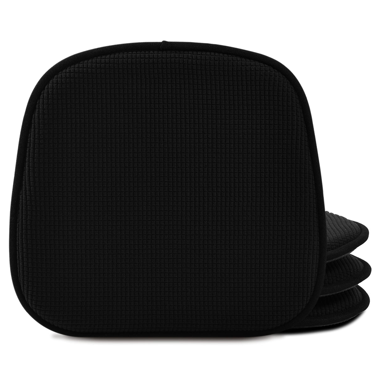 Shinnwa soft plush fabric cushion on a dining chair for enhanced comfort.