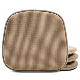 Shinnwa kitchen seat cushions with soft plush fabric for cozy dining.