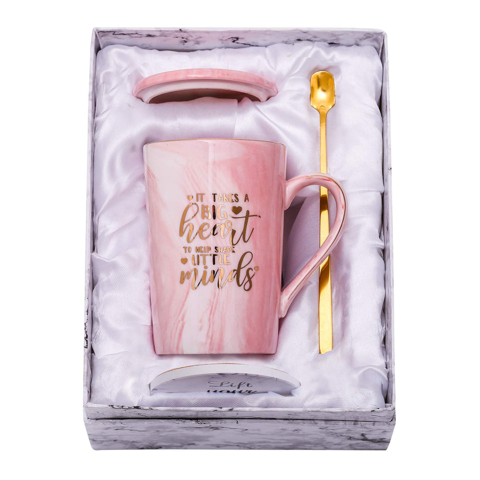 ShinnyWis 14oz mug with unique pattern for daily coffee ritual.