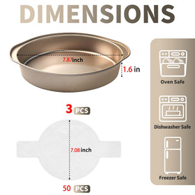 Shinsin nonstick surface pan close-up highlighting durable stainless steel construction.