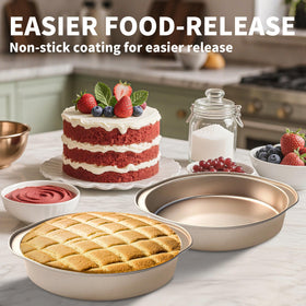 Shinsin stackable design saves cabinet space when not in use.