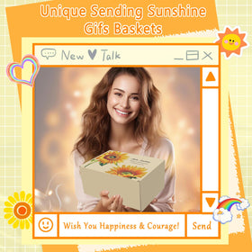 SHINYHARBOR sunflower affirmation jar with 60 daily boosts