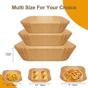 SHINYMOMO disposable parchment liners simplify cleanup after baking and roasting.
