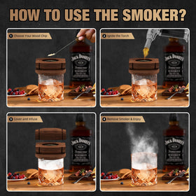 SHLLKTTRY pear wood offers soft, dessert-friendly smoke for cocktails
